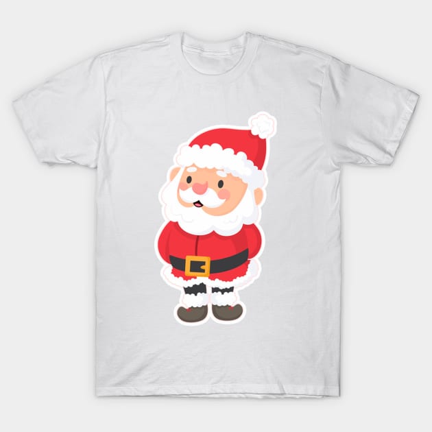 Santa Claus T-Shirt by MadDesigner